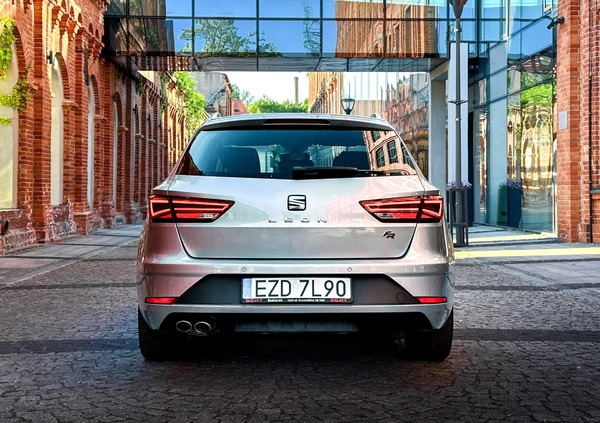 Seat Leon cena 79000 przebieg: 124491, rok produkcji 2018 z Łódź małe 191